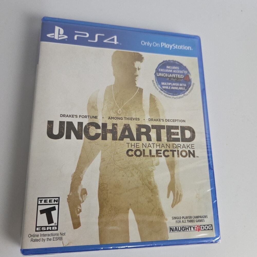 Uncharted The Nathan Drake Collection for PlayStation 4 PS4